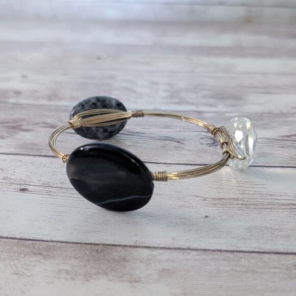 Bangle with 3 Accents - Picture 10 of 12